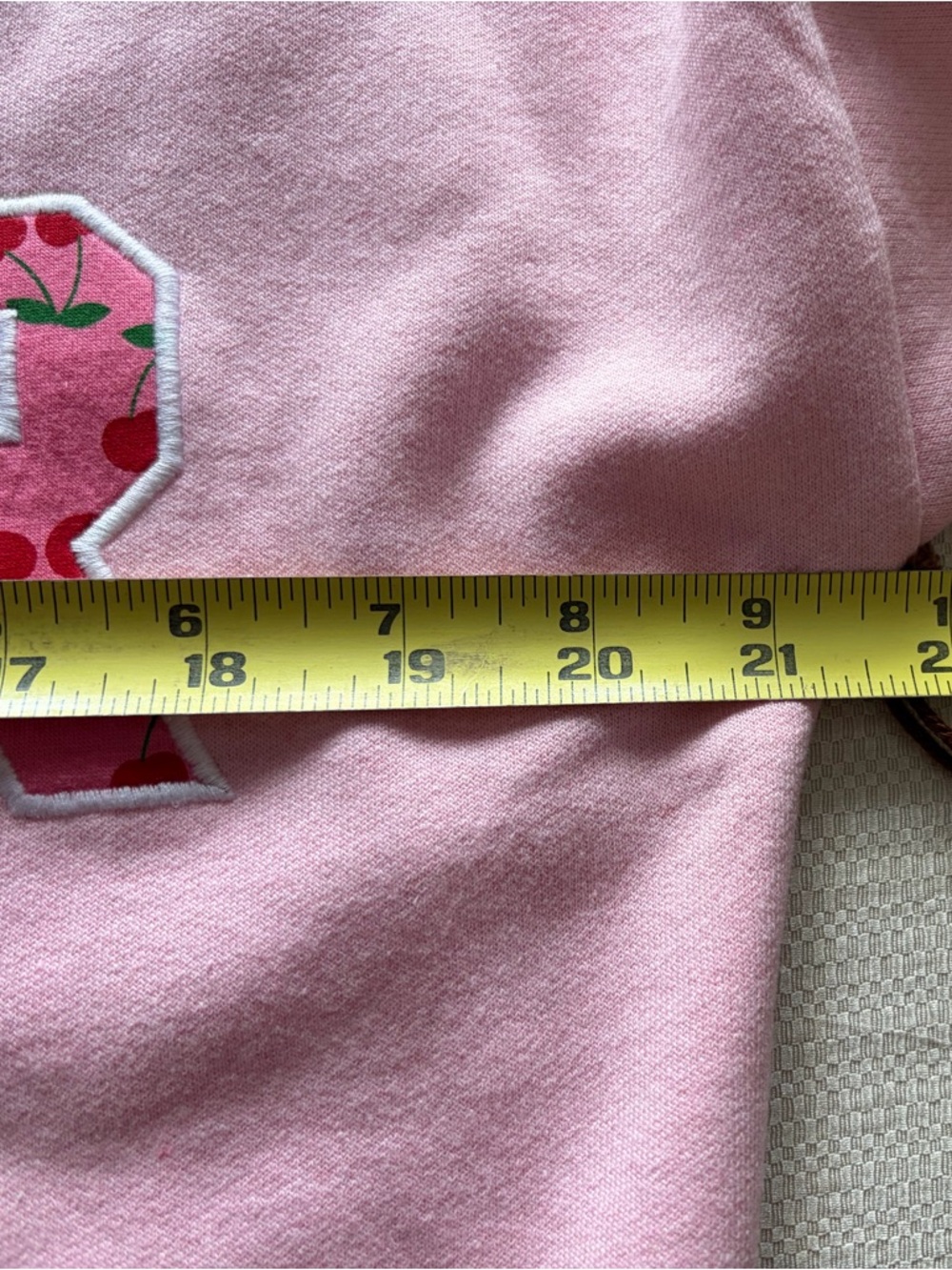 NWT BOOK LOVER Pink Cotton Crewneck Sweatshirt Recycled Threads Sz S - Picture 4 of 8